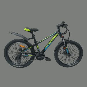 Велосипед Titan Arena 24" 12" Чорний-Зелений купити