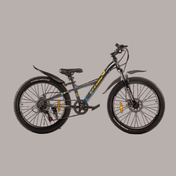 Велосипед Titan CALYPSO 24"11" Сірий-Жовтий купити