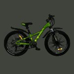 Велосипед Titan CALYPSO 24"11" Зелений-Жовтий купити