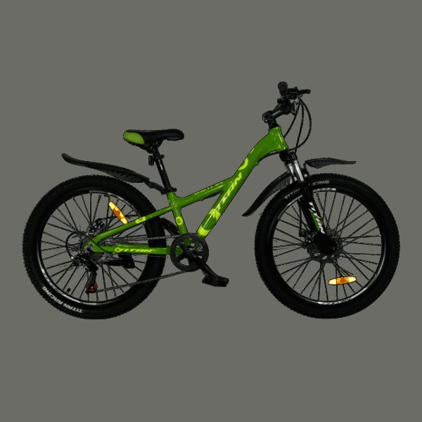 Велосипед Titan CALYPSO 24"11" Зелений-Жовтий купити