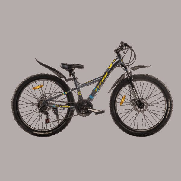 Велосипед Titan CALYPSO 26"13" Сірий-Жовтий купити