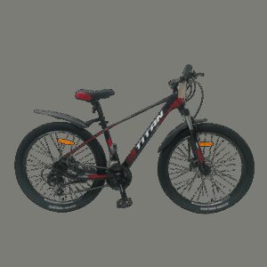 Велосипед Titan Shadow 2024 26" 15.5" Чорний-Червоний купити