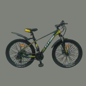 Велосипед Titan Shadow 2024 26" 15.5" Зелений-Жовтий купити