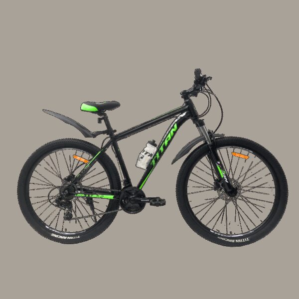 Велосипед Titan Urban 29" 19" Чорний-Зелений купити
